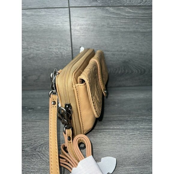 The Sak Sequoia Smartphone Flap Crossbody bag Women Beige - Picture 3 of 11